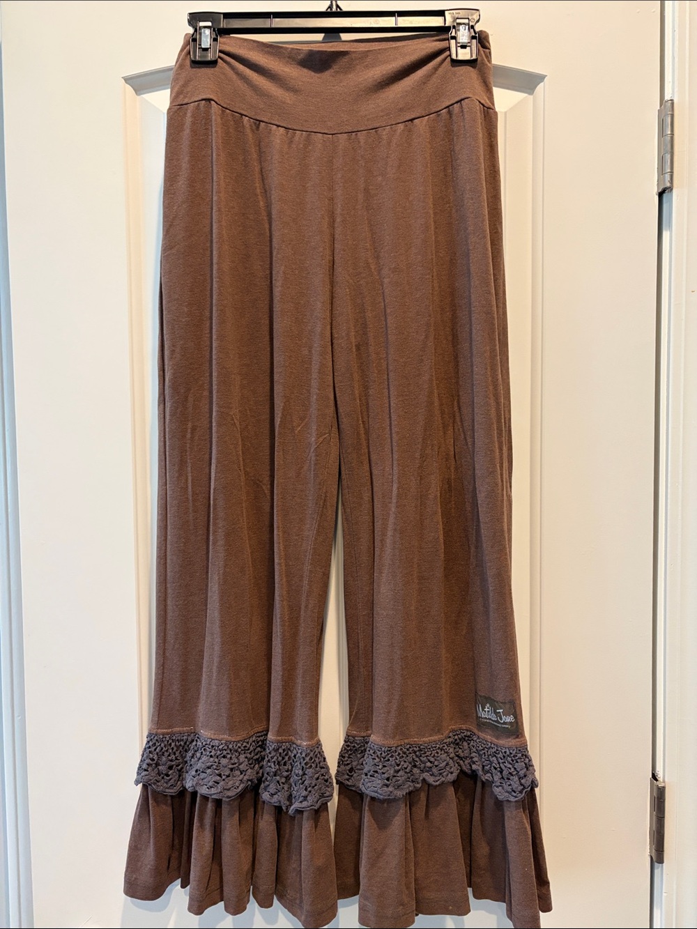 Matilda Jane Brown Ruffle Pants